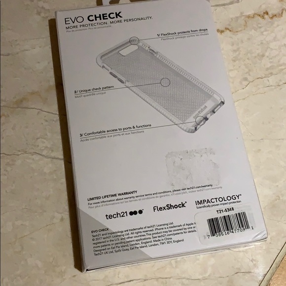 Like New iPhone 7/8 Plus Tech21 Case - Picture 7 of 7